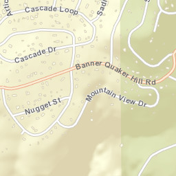 Cascade Shores California Street Map