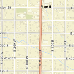 89-99 E 300 S St Manti UT 84642 Street Map