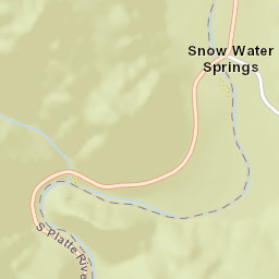 Trumbull Colorado Street Map
