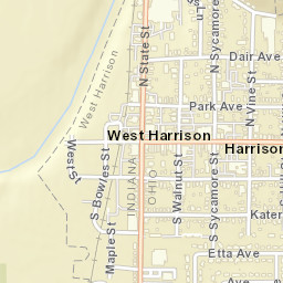 Harrison Ohio Street Map