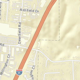 Hazelwood Ohio Street Map