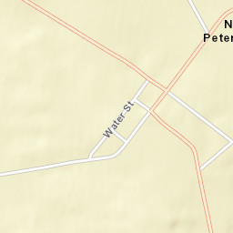 New Petersburg Ohio Street Map