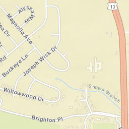 Windy Way Delaware Street Map