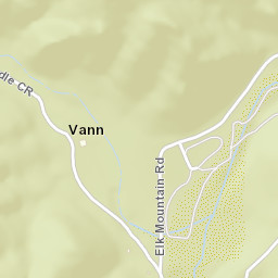 Vann California Street Map