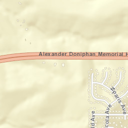 8609 North Arcola Avenue Kansas City MO Street Map