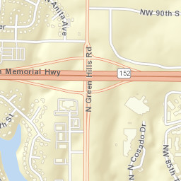 8794-8862 North Green Hills Road, Kansas City Street Map