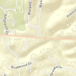 Evendale Ohio Street Map