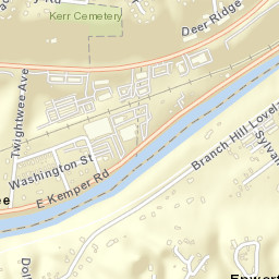 Twightwee Ohio Street Map