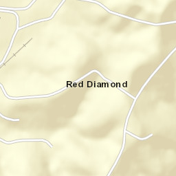 Red Diamond Ohio Street Map