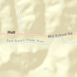 Hull Ohio Street Map