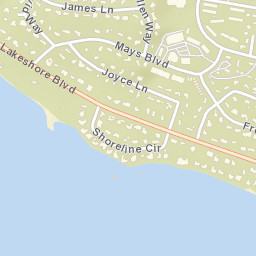 88 Shoreline Circle, Toiyabe National Forest Street Map