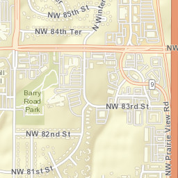 7431 Northwest 82nd Street Kansas City MO Street Map