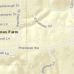 Jones Farm Ohio Street Map