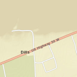 Dills Ohio Street Map