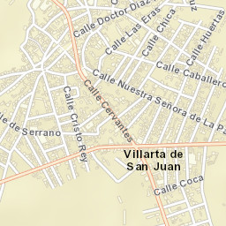 Villarta de San Juan Street Map