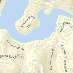 Lake Wildwood California Street Map