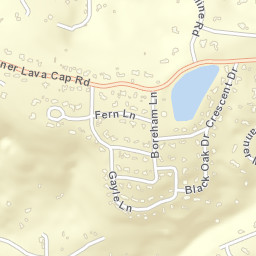 Banner Crest California Street Map