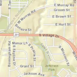 West Brown Street, Liberty, MO 64068 Street Map