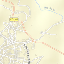 Montánchez Street Map