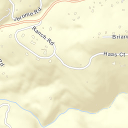 Rough and Ready California Street Map