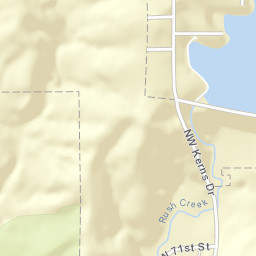 10600-10604 Northwest 75th Terrace Weatherby Lake MO Street Map