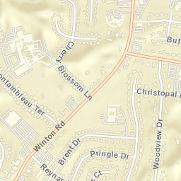 Compton Park Ohio Street Map