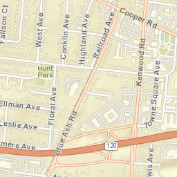 Blue Ash Ohio Street Map