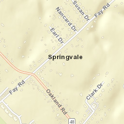 Springvale Ohio Street Map