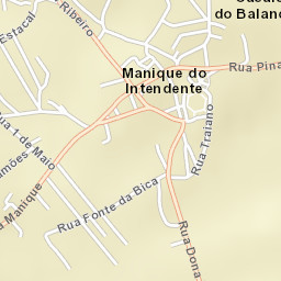 Manique do Intendente Street Map