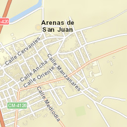 Arenas de San Juan Street Map