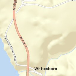 Albion California Street Map