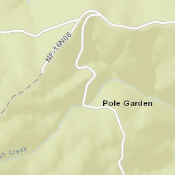 Pole Garden California Street Map