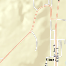 24295 North Elbert Road, Elbert, CO Street Map