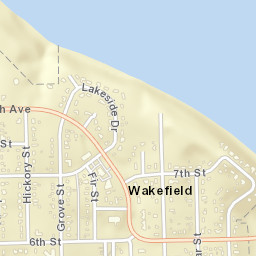 814 Elm Street, Wakefield, KS 67487 Street Map