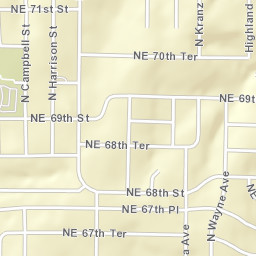 1605 NE 69th Terrace, Kansas City, MO 64118 Street Map