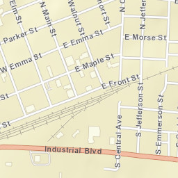 401-453 Industrial Blvd Slater MO Street Map