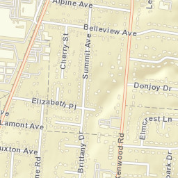 Kenwood Knolls Ohio Street Map