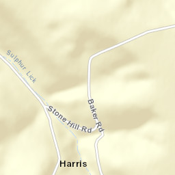 Harris Ohio Street Map
