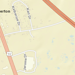 Eberton Delaware Street Map