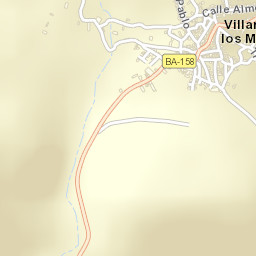 Villarta de los Montes Street Map