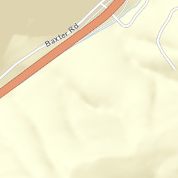 Baxter California Street Map