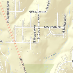 6301-6625 North Byfield Avenue, Kansas City Street Map