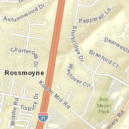 Kenwood Ohio Street Map