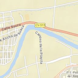 Albalat de la Ribera Street Map