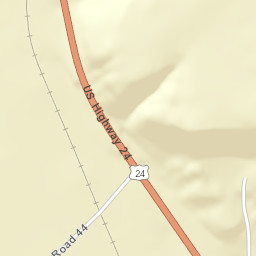 Lake County Street Map