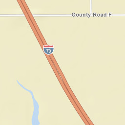 Interstate 70, Oakley, KS 67748, USA Street Map