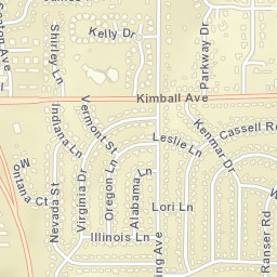 2000-2070 Snowbird Drive, Manhattan, KS Street Map