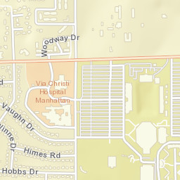 Kansas State University 1800 College Avenue Manhattan Street Map