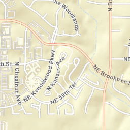 2850 Northeast Kendallwood Parkway Kansas City Street Map