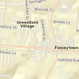 Greenfield Village Ohio Street Map